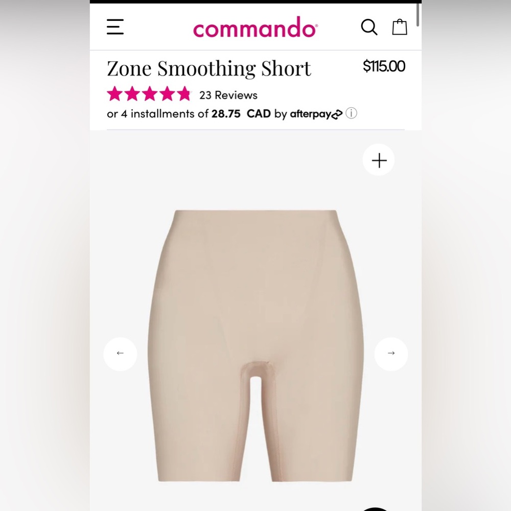 Commando shapewear short